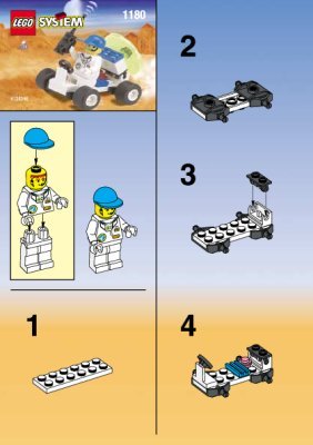 Notice / Instructions de Montage - LEGO - 1180 - RADAR CAR: Page 1