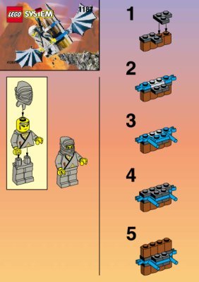 Notice / Instructions de Montage - LEGO - 1187 - FLYING NINJA: Page 1