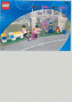 Notice / Instructions de Montage - LEGO - 1198 - DT BIKE PIT STOP: Page 1