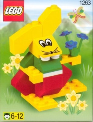 Notice / Instructions de Montage - LEGO - 1263 - EASTER BUNNY WITH FLOWER: Page 1