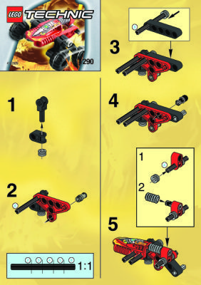 Notice / Instructions de Montage - LEGO - 1290 - VOLCANO CLIMBER: Page 1