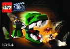 Notice / Instructions de Montage - LEGO - 1354 - Dino Head Attack: Page 1