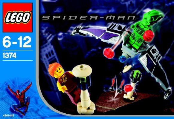 Notice / Instructions de Montage - LEGO - 1374 - Green Goblin™: Page 1