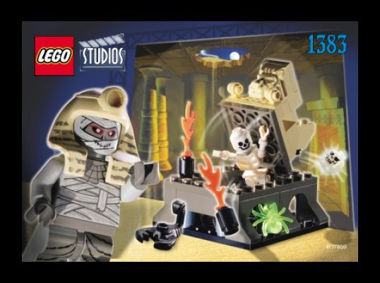 Notice / Instructions de Montage - LEGO - 1383 - Curse of the Pharaoh: Page 1