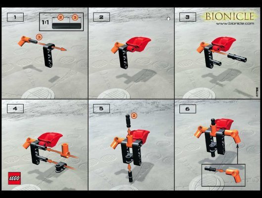 Notice / Instructions de Montage - LEGO - 1431 - TAHNOK VA: Page 1