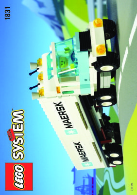 Notice / Instructions de Montage - LEGO - 1831 - MAERSK TRUCK TOWN: Page 1