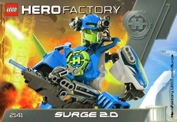 Notice / Instructions de Montage - LEGO - 2141 - SURGE 2.0: Page 1