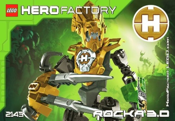 Notice / Instructions de Montage - LEGO - 2143 - Rocka 3.0: Page 1