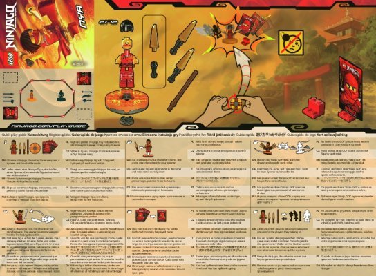 Notice / Instructions de Montage - LEGO - 2172 - Nya: Page 1