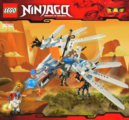 Notice / Instructions de Montage - LEGO - 2260 - Ice Dragon Attack: Page 1