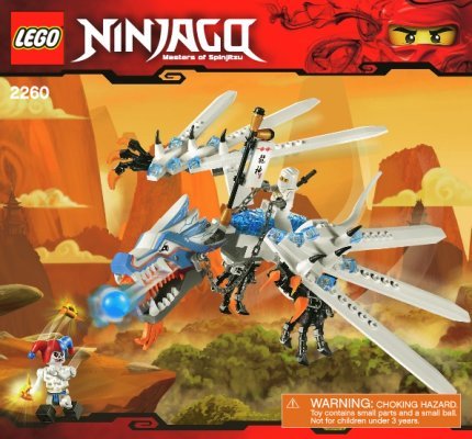 Notice / Instructions de Montage - LEGO - 2260 - Ice Dragon Attack: Page 1