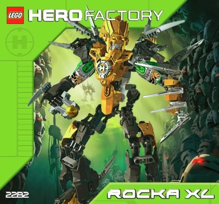 Notice / Instructions de Montage - LEGO - 2282 - Rocka XL: Page 1