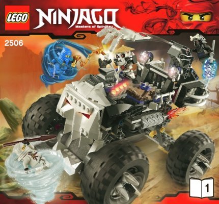 Notice / Instructions de Montage - LEGO - 2506 - Skull Truck: Page 1