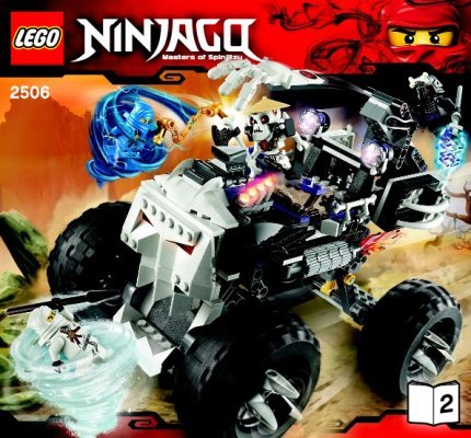 Notice / Instructions de Montage - LEGO - 2506 - Skull Truck: Page 1