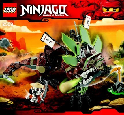 Notice / Instructions de Montage - LEGO - 2509 - Earth Dragon Defense: Page 1