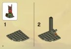 Notice / Instructions de Montage - LEGO - 2516 - Ninja Training Outpost: Page 4