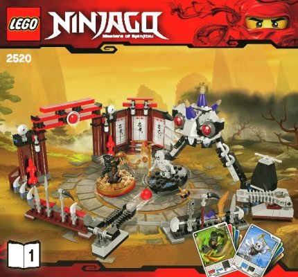 Notice / Instructions de Montage - LEGO - 2520 - Ninjago Battle Arena: Page 1