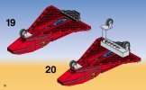 Notice / Instructions de Montage - LEGO - 2774 - INFLIGHT RED TIGER: Page 18