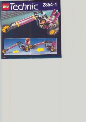 Notice / Instructions de Montage - LEGO - 2854 - TRIKE - PURPLE: Page 1