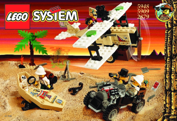 Notice / Instructions de Montage - LEGO - 2879 - DESERT EXPEDITION: Page 1