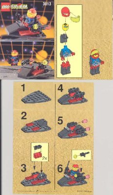 Notice / Instructions de Montage - LEGO - 3013 - # 1954: Page 1