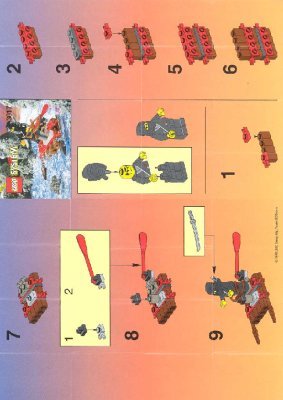 Notice / Instructions de Montage - LEGO - 3017 - PG1 CASTLE 2: Page 1