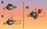 Notice / Instructions de Montage - LEGO - 3051 - RED DRAGON'S ATTACK: Page 4