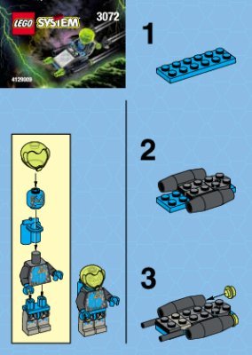 Notice / Instructions de Montage - LEGO - 3072 - SPEED BUZZER: Page 1