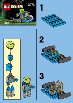 Notice / Instructions de Montage - LEGO - 3073 - SWARM INTRUDER: Page 1