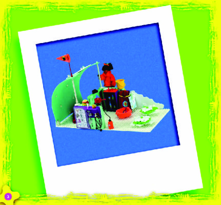 Notice / Instructions de Montage - LEGO - 3148 - Carla and the Bear Cubs: Page 1