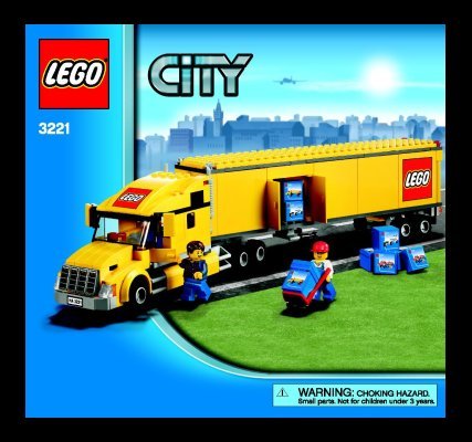 Notice / Instructions de Montage - LEGO - 3221 - LEGO® Truck: Page 1