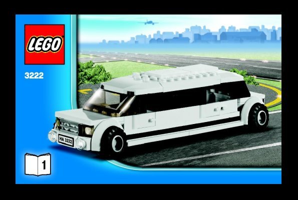 Notice / Instructions de Montage - LEGO - 3222 - Helicopter and Limousine: Page 1