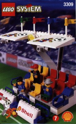 Notice / Instructions de Montage - LEGO - 3309 - MAIN STAND - SIDE: Page 1