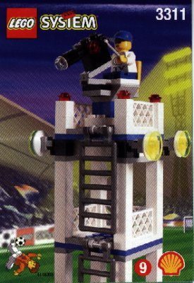 Notice / Instructions de Montage - LEGO - 3311 - TELEVISION TOWER: Page 1