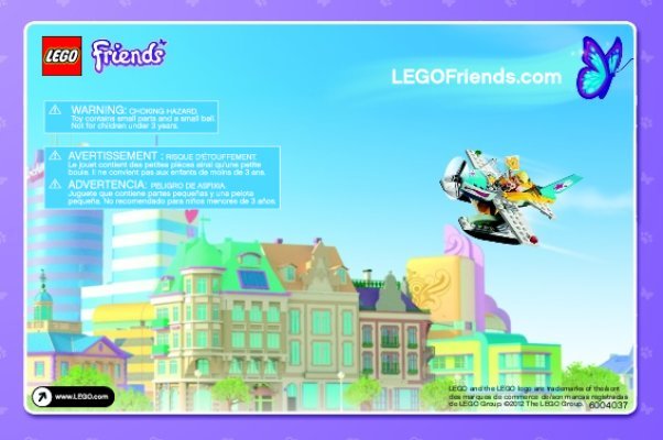 Notice / Instructions de Montage - LEGO - 3316 - LEGO® Friends Advent Calendar: Page 1