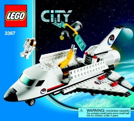 Notice / Instructions de Montage - LEGO - 3367 - Space Shuttle: Page 1