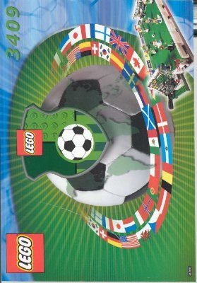 Notice / Instructions de Montage - LEGO - 3409 - Football Pitch: Page 1