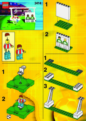 Notice / Instructions de Montage - LEGO - 3414 - PRECISION SHOOTOING: Page 1