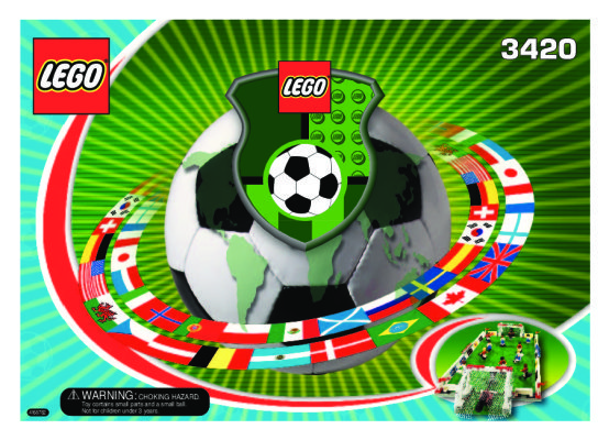 Notice / Instructions de Montage - LEGO - 3420 - Championship Challenge II: Page 1