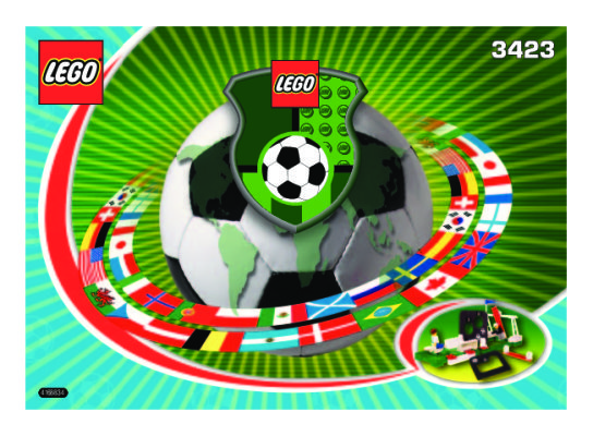 Notice / Instructions de Montage - LEGO - 3423 - Freekick Frenzy: Page 1