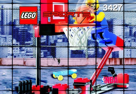 Notice / Instructions de Montage - LEGO - 3427 - NBA Slam Dunk: Page 1