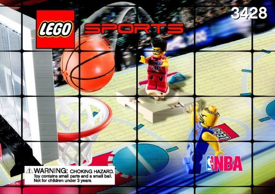 Notice / Instructions de Montage - LEGO - 3428 - 1 vs. 1 Action: Page 1