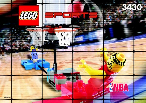 Notice / Instructions de Montage - LEGO - 3430 - Spin & Shoot: Page 1