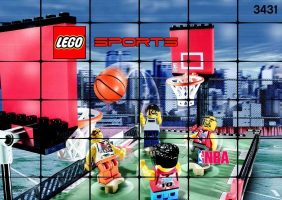 Notice / Instructions de Montage - LEGO - 3431 - Streetball 2 vs. 2: Page 1