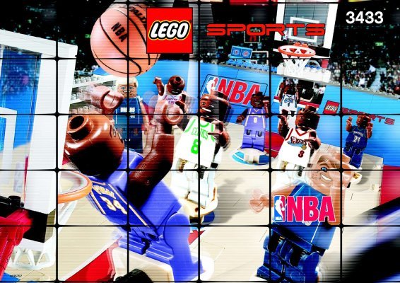 Notice / Instructions de Montage - LEGO - 3433 - The Ultimate NBA Arena: Page 1