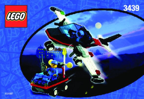 Notice / Instructions de Montage - LEGO - 3439 - SPY RUNNER (S.A.H.): Page 1