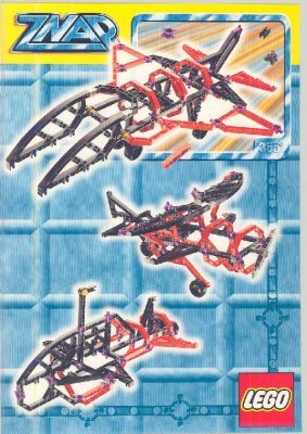 Notice / Instructions de Montage - LEGO - 3551 - RED JET PLANE: Page 1