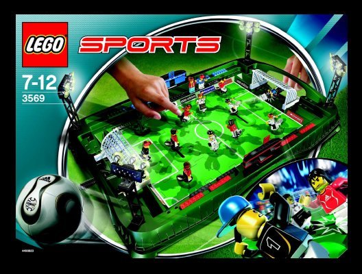 Notice / Instructions de Montage - LEGO - 3569 - Table Top Soccer: Page 1