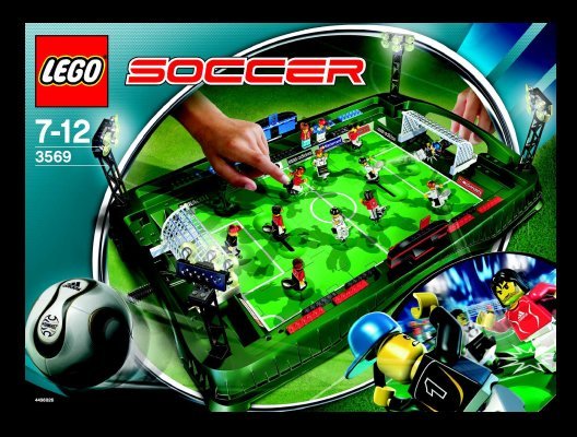 Notice / Instructions de Montage - LEGO - 3569 - Table Top Soccer: Page 1