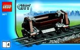 Notice / Instructions de Montage - LEGO - 3677 - Red Cargo Train: Page 1